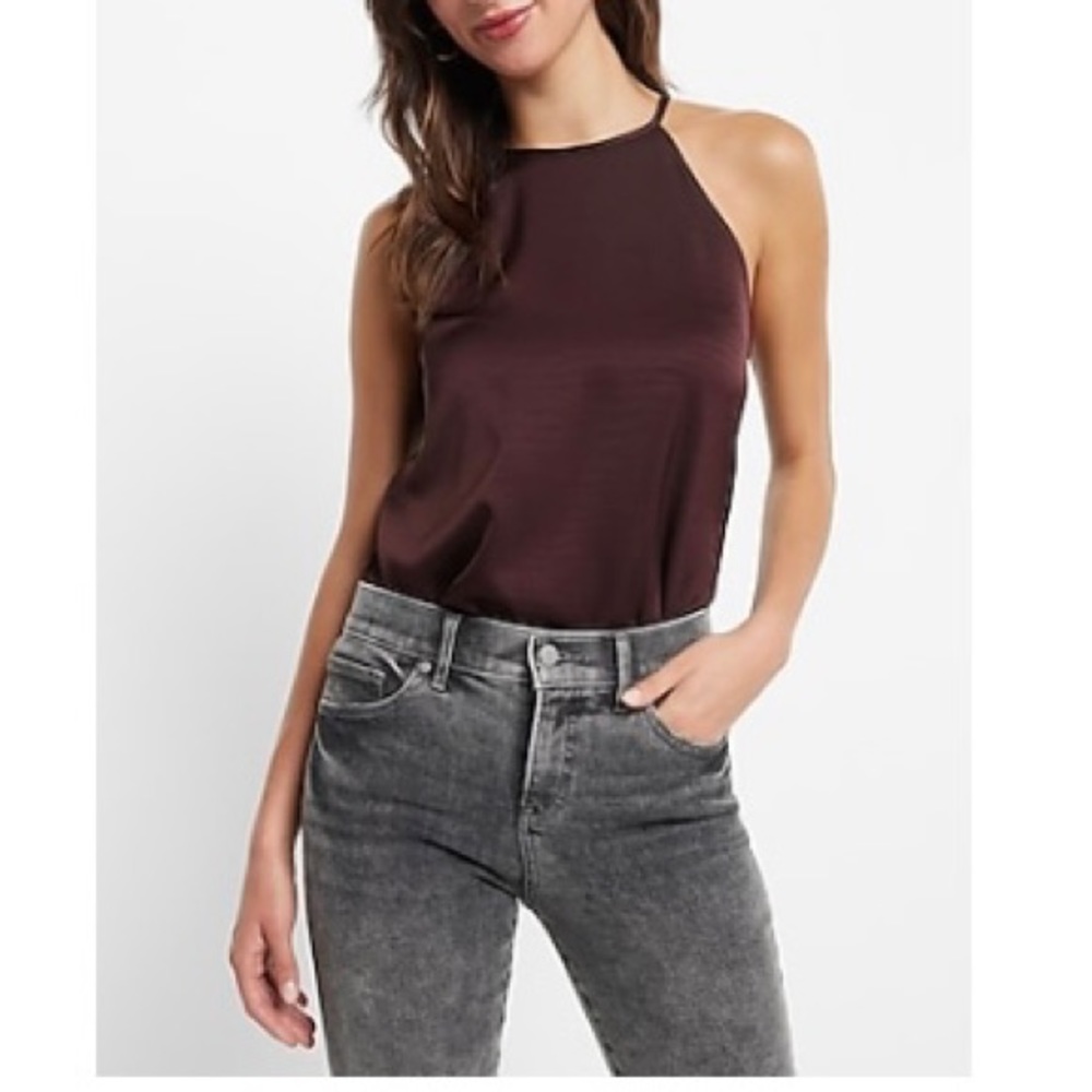 Express Halter Bodysuit Blouse size Medium